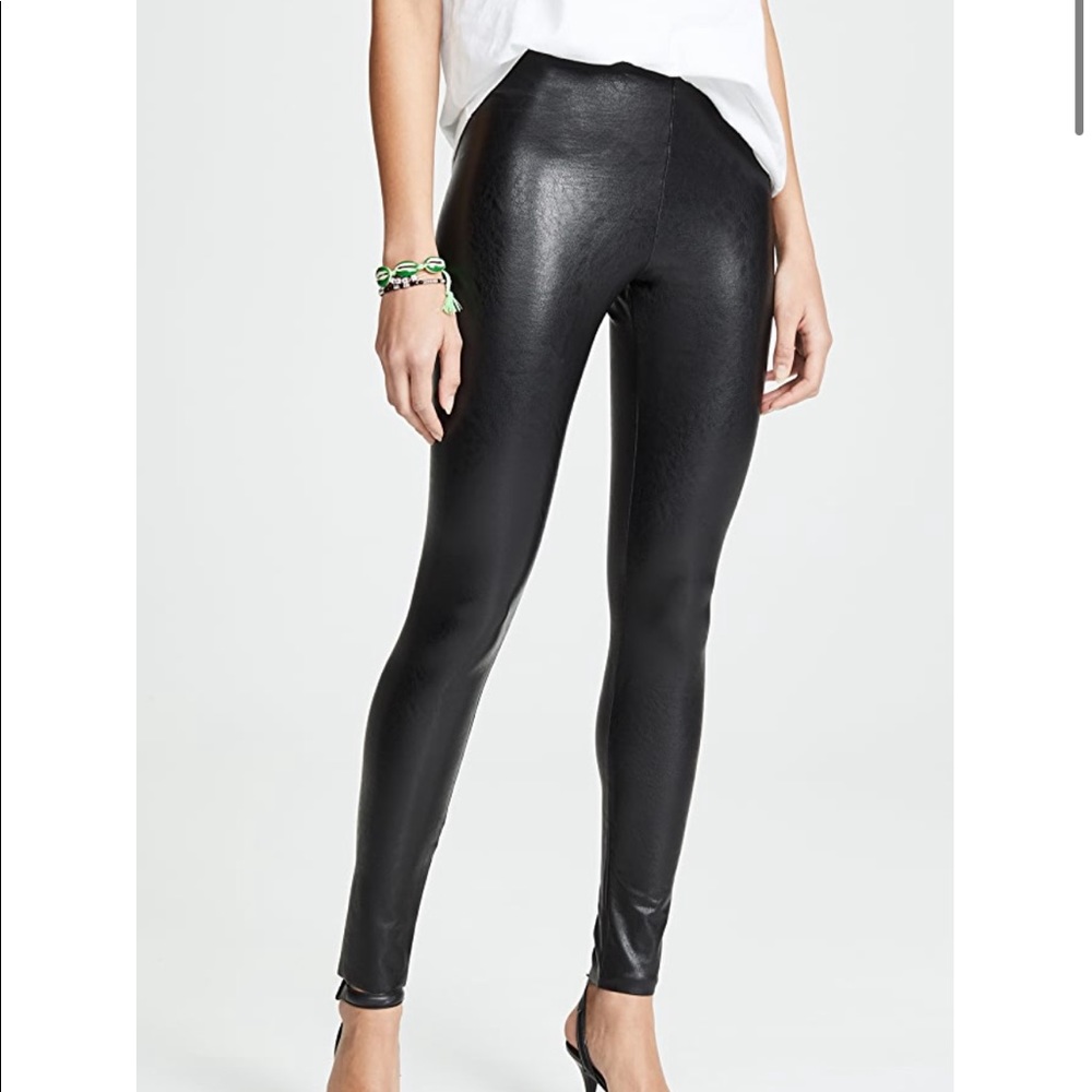 COMMANDO Control Top Faux Leather Leggings